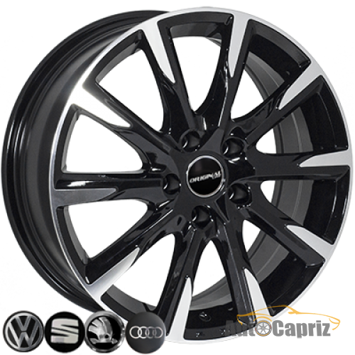 Диски Replica Audi 7839 BP R17 W7.0 PCD5x112 ET42 DIA66.6    
